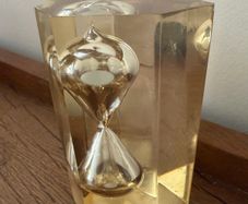 vintage hourglass