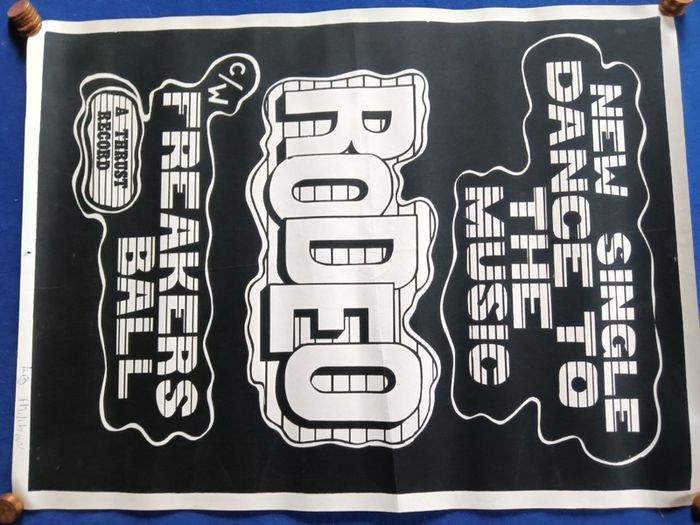 Rodeo Rock Band Poster