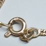 Vintage 18ct Gold Curb Bracelet 750 Hallmarked 18.5cm Image 5