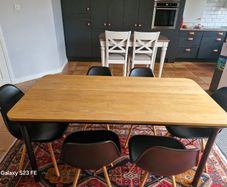 Dining table and 6 Nordic Style Chairs