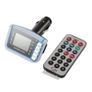 New Car FM MP3 Transmitter With Micro USB TF Slot Card Remote Control Cable #380 Image 2