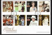 2015 Isle of Man Pomp &amp; Circumstance The Reign of HM Queen Elizabeth II Commemorative Stamps First Day Cover (FDC)