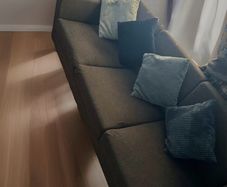 Grey 3 seater sofa never used cost 480 euros