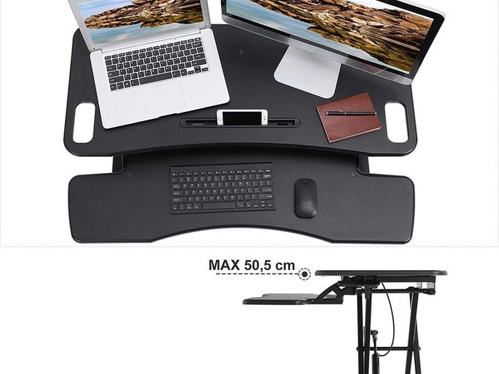 Height Adjustable Seat Standing Desk - Free Delivery Nationwide