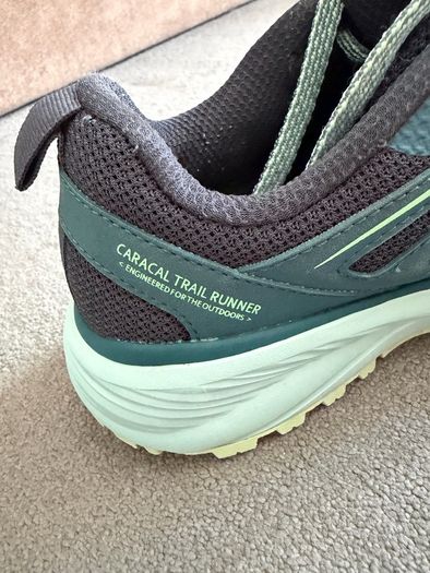 Karrimor Grey & Green Trail Runners UK Size 6
