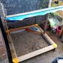Back garden sand box with cover FREE Image 2