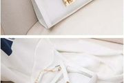 jelly crocodile pattern crossbody bag