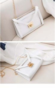 jelly crocodile pattern crossbody bag