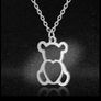 Stainless Animal Bear Necklaces Image 2