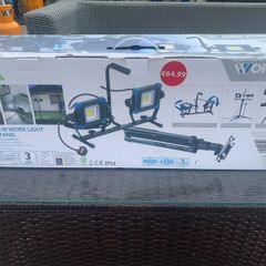 Twin 50 W work light with stand