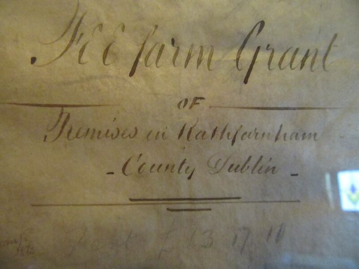 Rathfarnham Dublin Indenture 1872