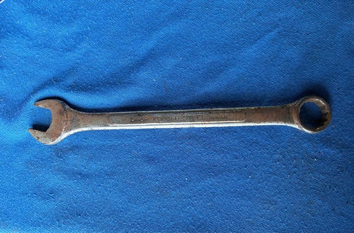 Vintage combination spanner  1-1/16