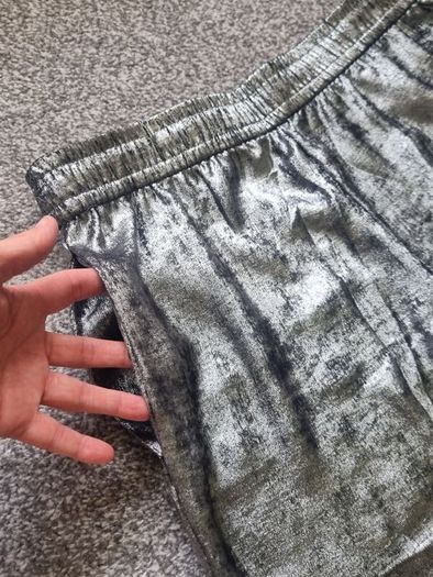silver Zara pants
