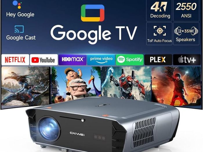 Daylight Projector 4K with Google TV