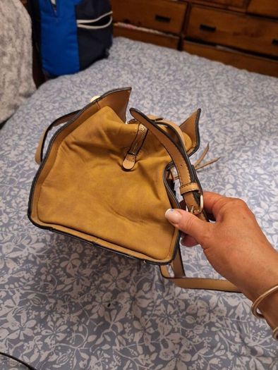 River Island Camel Bag