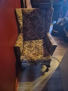 Old arm chair