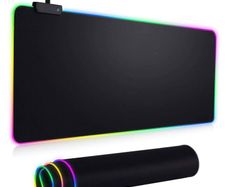 New Large Computer RGB Backlight LED Mouse Pad Gaming Mouse Keyboard Mat #1422