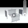 Cot and Highchair Image 4