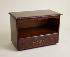 Rossmore Mahogany TV Unit | Compact, Solid & Timeless