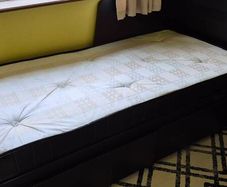 Pull Out Bed With Storage and Single Mattress