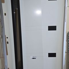 Insulated exterior steel door