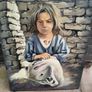 Painting of a girl Image 3