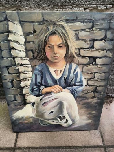 Painting of a girl