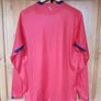West Bromwich Albion Football Shirt, 09/10. Long Sleeve. Vintage 2009-10. Size M Medium. genuine Umbro WBA away Jersey Red stripe football shirt top baggies premiership. Image 6