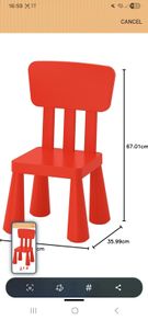 child's chair ikea mammut