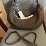 Mark and Spencer suede handbag Image 9
