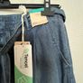 New M&S Wide Leg High Rise Tencel Jeans Image 2