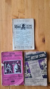 1916  Songs Book. Plus 2 Other Vintage Song Books.