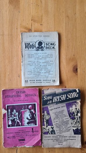 1916  Songs Book. Plus 2 Other Vintage Song Books.