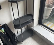 X2 Ikea olivblad plant stands