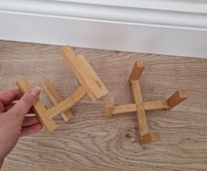 Wooden plant stands