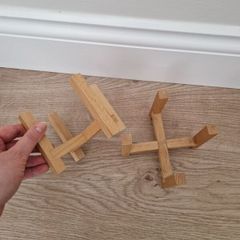 Wooden plant stands