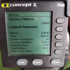 Concept 2 Rowing machine with PM5