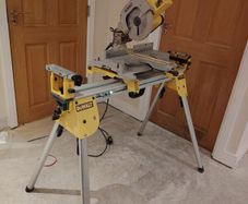 Dewalt Chop Saw and table 110 volt