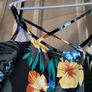 INSIDE Summer dress M black in flowers Image 9