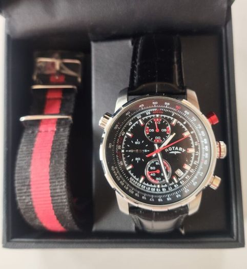 Rotary Chronograph Mens Watch