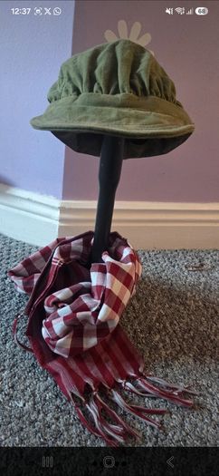 Khmer rouge hat and scarf