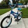 Miami Beach 18 inch blue, white and pink girls bike Image 3