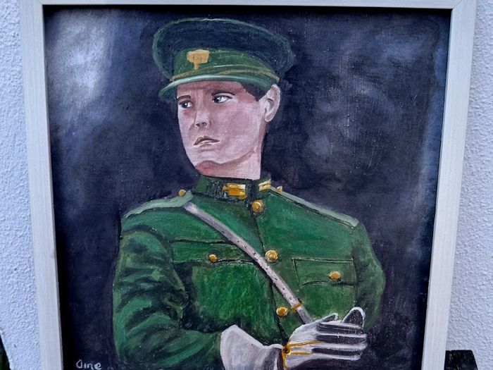 Original Painting  Michael Collins