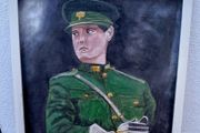 Original Painting  Michael Collins