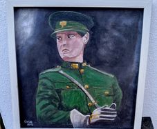 Original Painting  Michael Collins