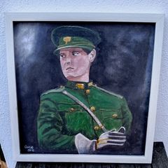 Original Painting  Michael Collins