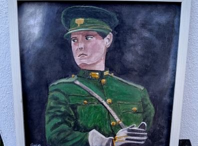 Original Painting  Michael Collins