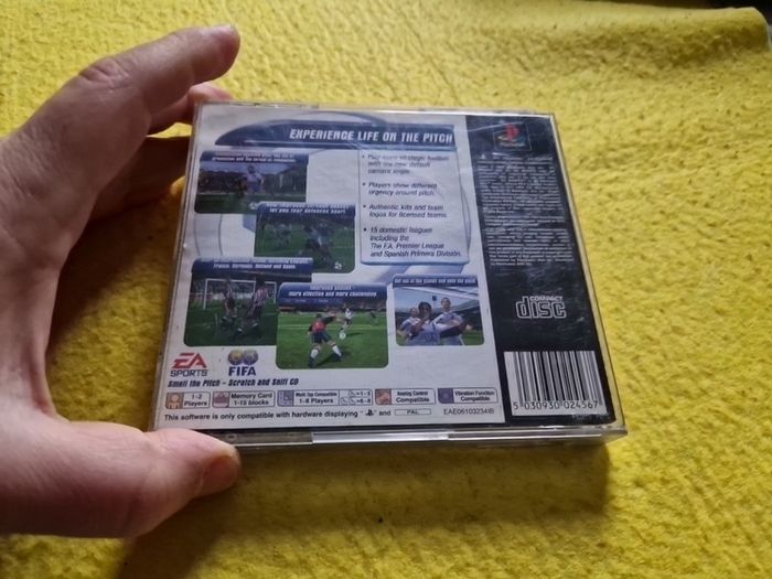 Fifa 2001 PlayStation1 Ps1 PlayStation2 Ps2 Games Original