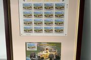 Jordan Grand Prix Formula 1 - Official An Post Framed Stamp Set 2001