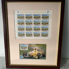 Jordan Grand Prix Formula 1 - Official An Post Framed Stamp Set 2001